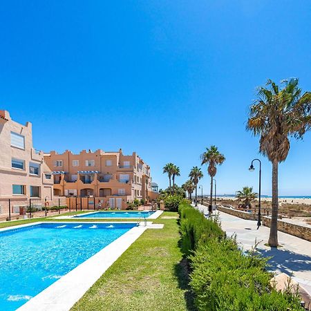 Beachfront, Pool, Terrace, Garage & Fibre Internet Tarifa Eksteriør bilde