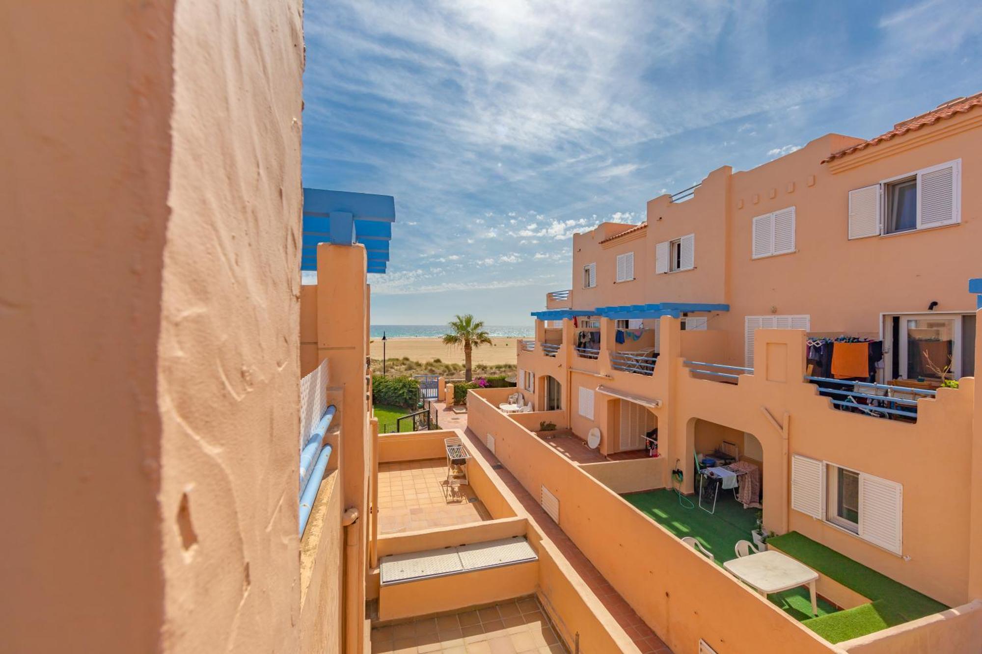 Beachfront, Pool, Terrace, Garage & Fibre Internet Tarifa Eksteriør bilde